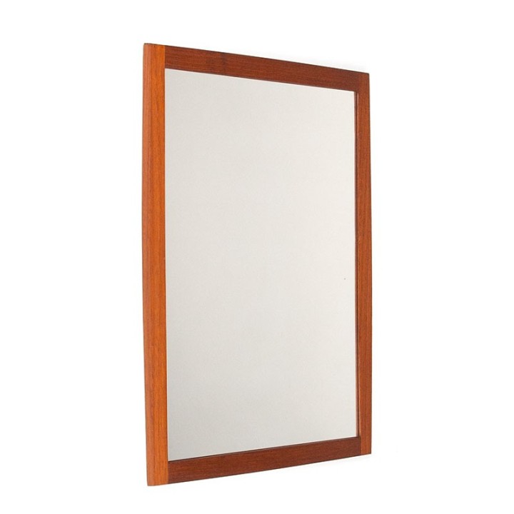 Danish vintage mirror small model from A.M. Spejle