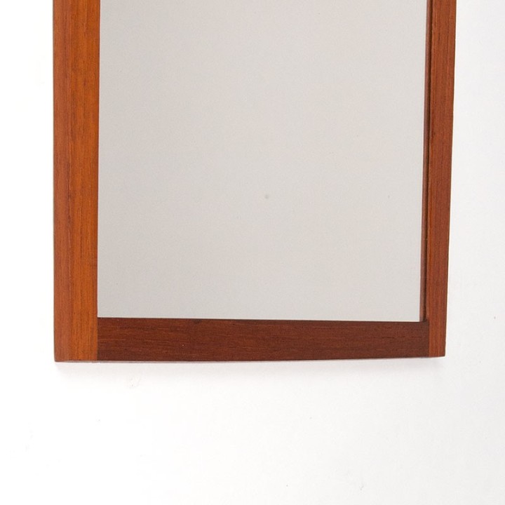 Danish vintage mirror small model from A.M. Spejle