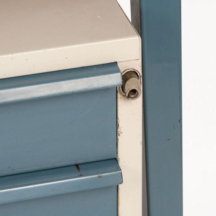 Industrieel vintage jaren 60 bureau van Marko