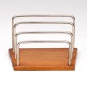 Vintage Danish Mid-Century Oak Letter Holder