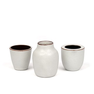 Ravelli miniature set of 3 vintage vases