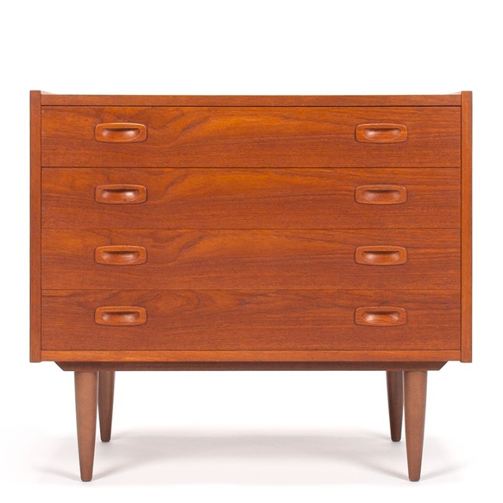 Mid-Century Danish chest of drawers in teak vintage model