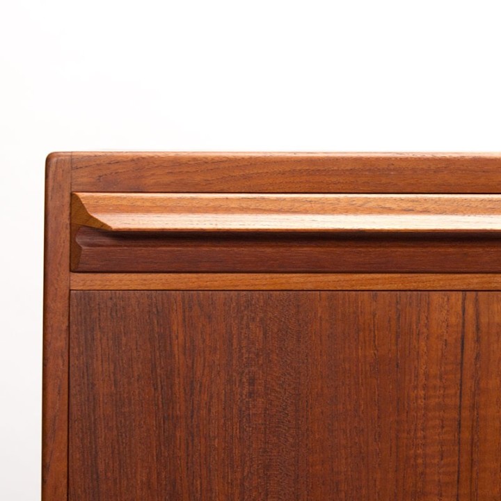 Erling Torvits vintage Deense secretaire voor Klim Møbelfabrik