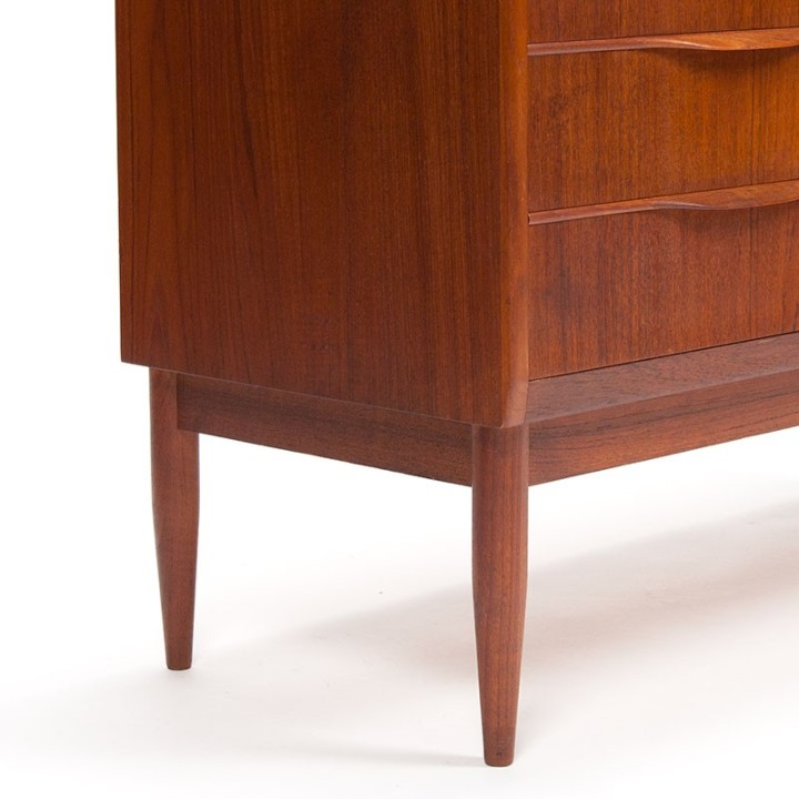 Erling Torvits vintage Deense secretaire voor Klim Møbelfabrik