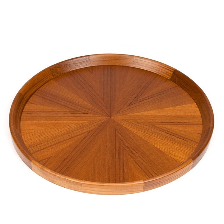 Danish Mid-Century vintage design tray in teak wood