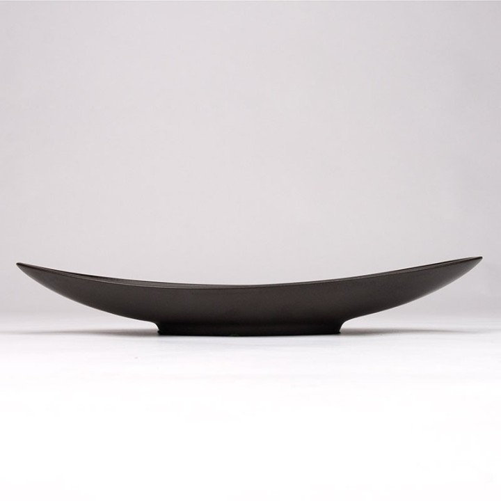 Burgundy Mid-Century vintage Søholm bowl