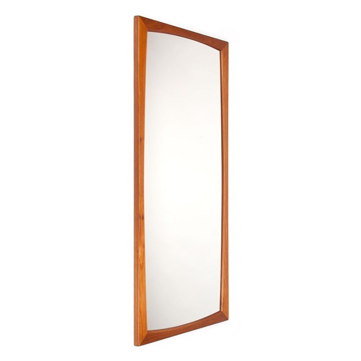 Aksel Kjersgaard Danish vintage design mirror model 105 in teak