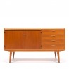 Small model Swedish vintage Mid-Century sideboard in teak