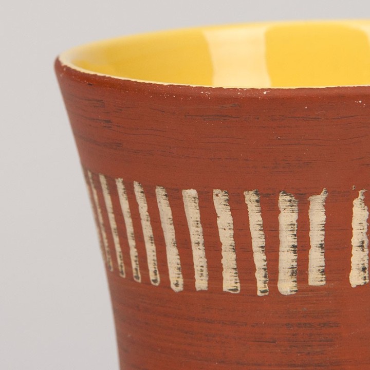 Groot model vintage West-Germany vaas 177/25