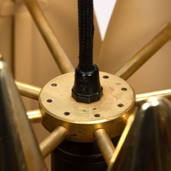 Kastor Mid-Century vintage design lamp ontwerp Jo Hammerborg