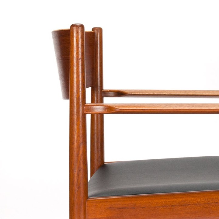 Kurt Østervig Deense vintage armstoel voor Sibast