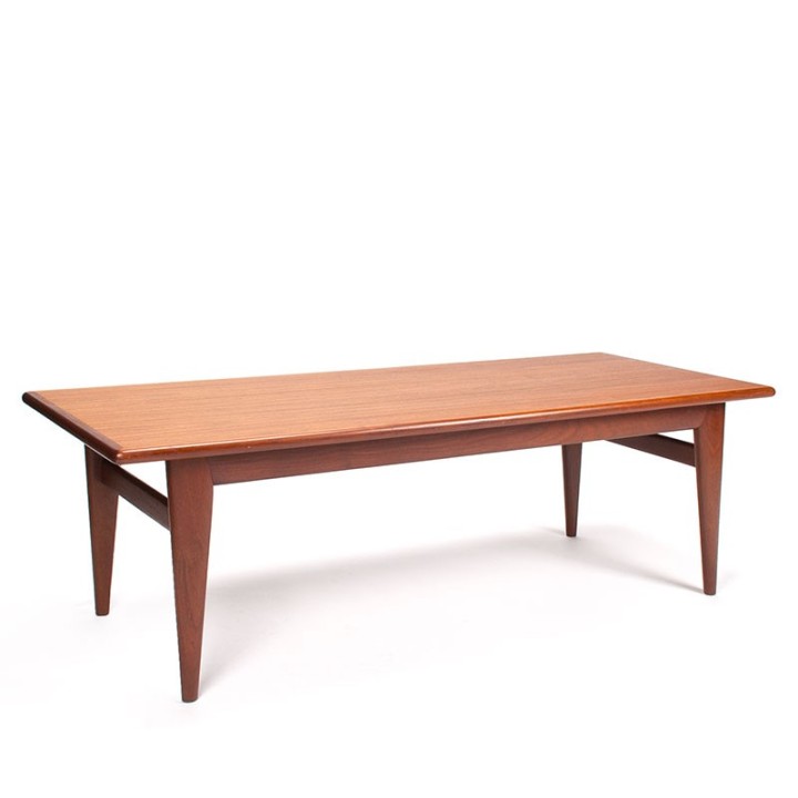 N.O. Møller Danish vintage coffee table in teak