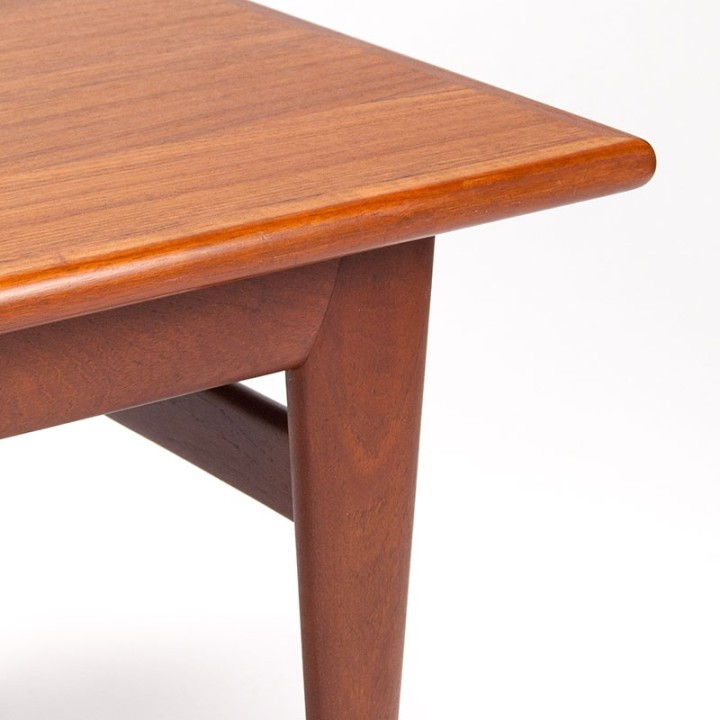 N.O. Møller Danish vintage coffee table in teak