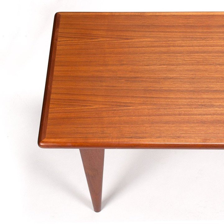 N.O. Møller Danish vintage coffee table in teak