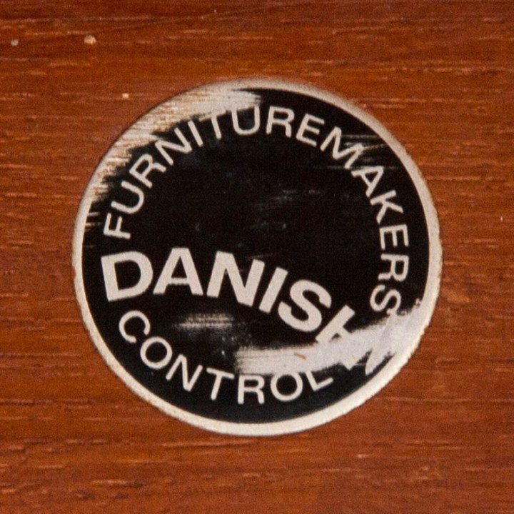 J.L. Møller Deense vintage salontafel in teak