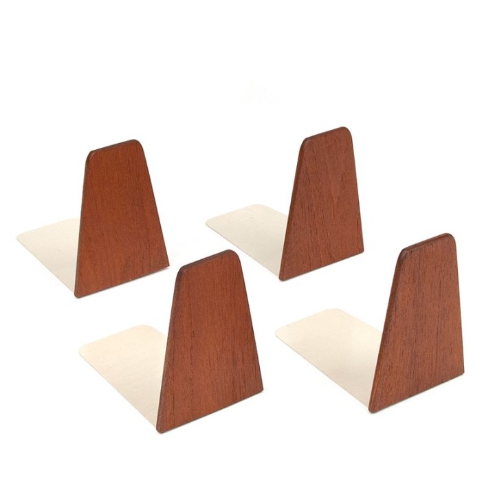 Mid-Century set of 4 bookends design Kai Kristiansen