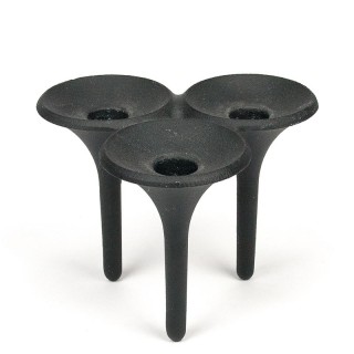 Christel & Christer Holmgren vintage cast iron candlestick