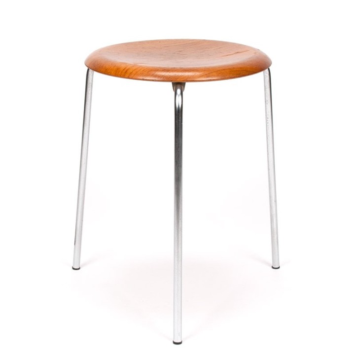 Dot tripod stool vintage model design Arne Jacobsen