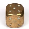 Decorative Mid-Century Brass Dice