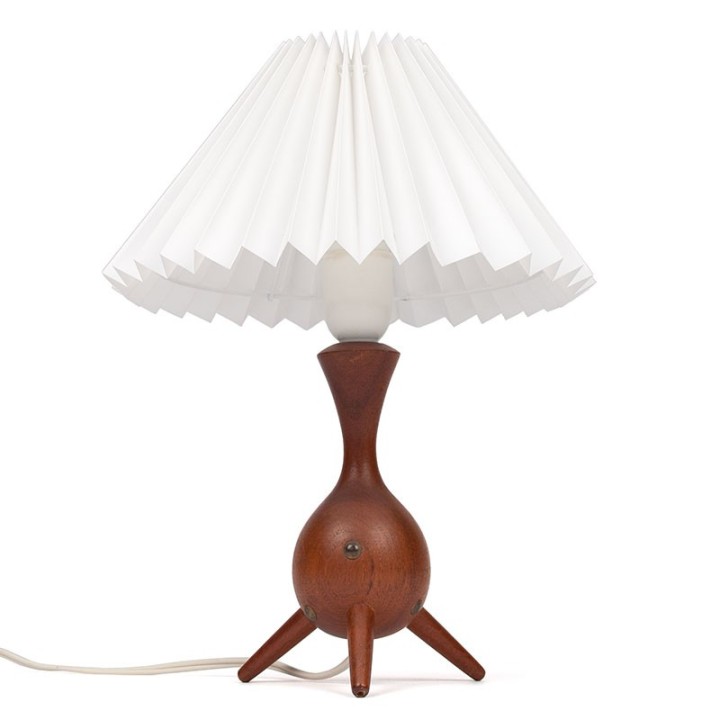Mid-Century Danish vintage tripod table lamp