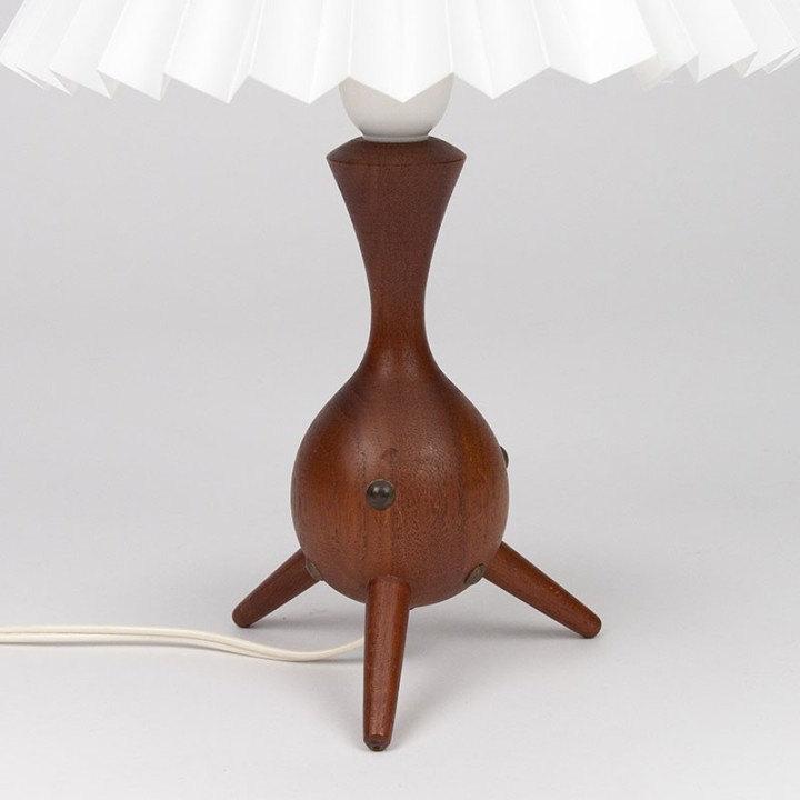 Mid-Century Danish vintage tripod table lamp
