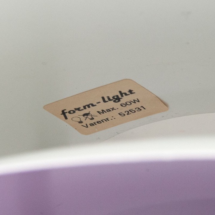 Deense vintage vloerlamp van Form-Light