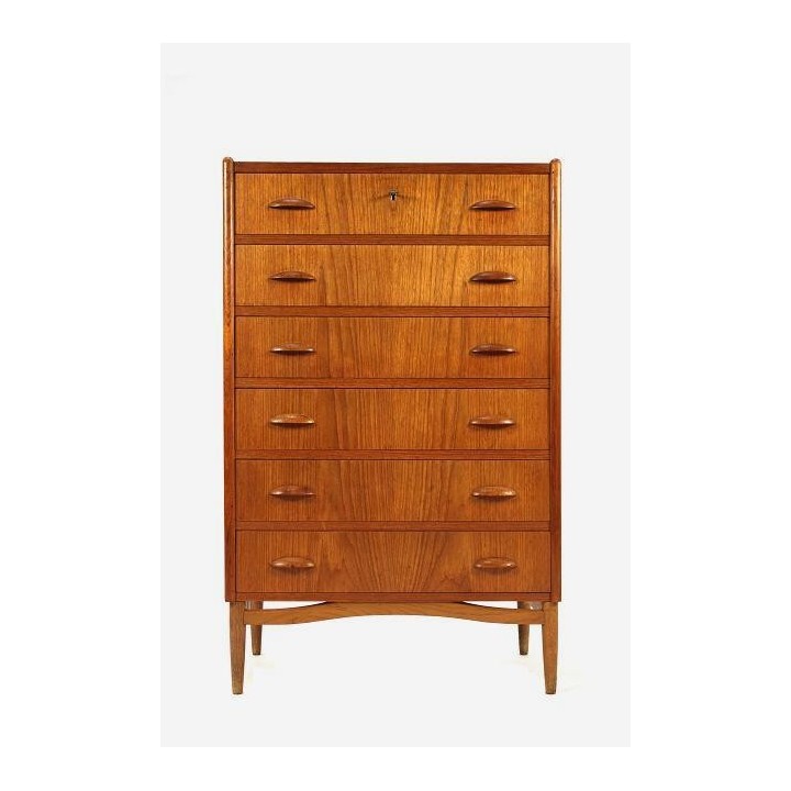 Chest of drawers in teak from Denmark