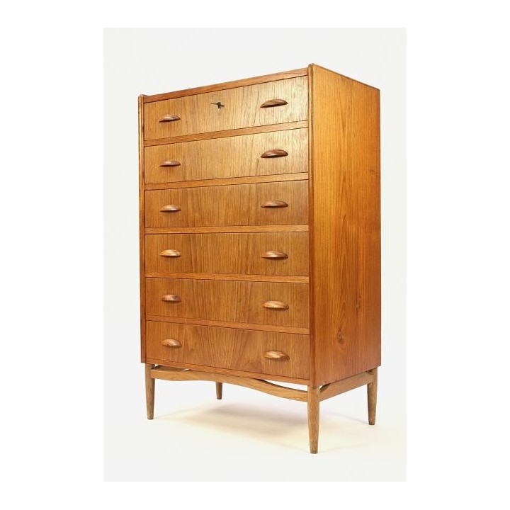 Chest of drawers in teak from Denmark