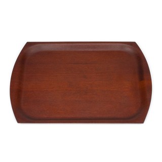 Danish vintage tray in teak wood from the sixties