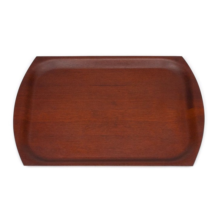 Danish vintage tray in teak wood from the sixties