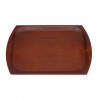 Danish vintage tray in teak wood from the sixties
