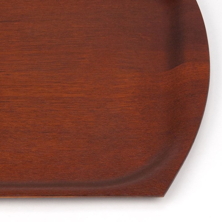 Danish vintage tray in teak wood from the sixties