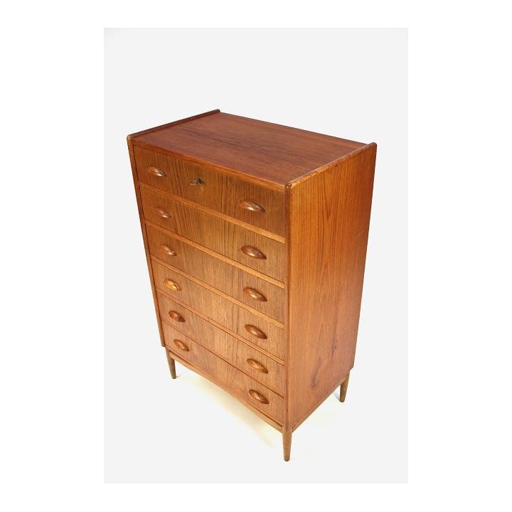 Chest of drawers in teak from Denmark