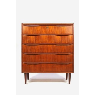 Chest of drawers in dark teak - Retro Studio