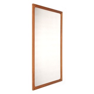 Kai Kristiansen vintage mirror model 166 for Aksel Kjersgaard
