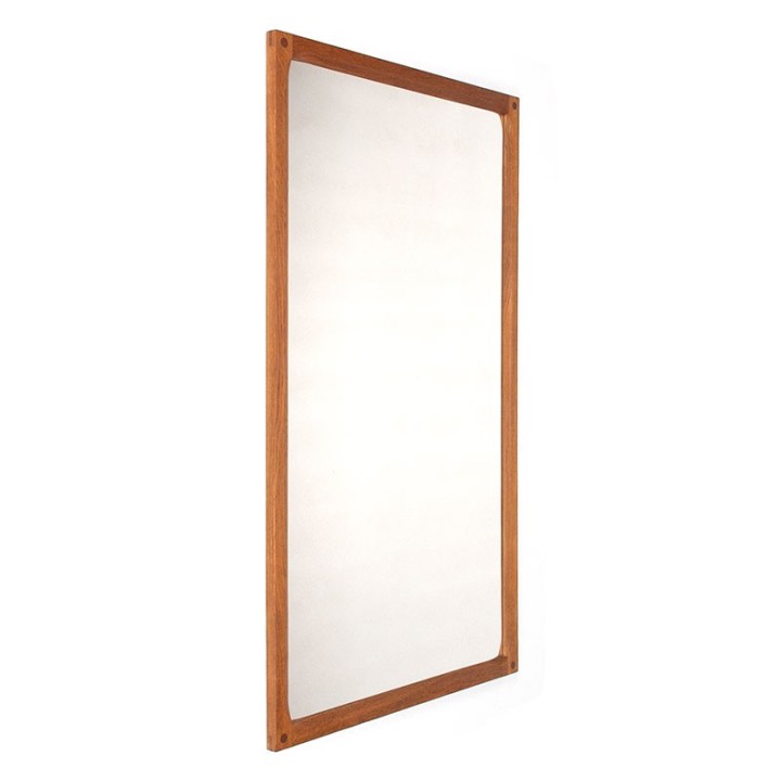 Kai Kristiansen vintage mirror model 166 for Aksel Kjersgaard
