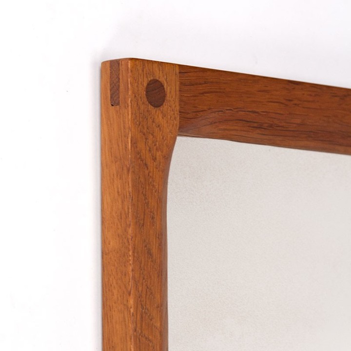 Kai Kristiansen vintage mirror model 166 for Aksel Kjersgaard