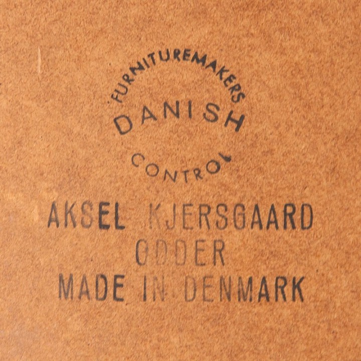 Kai Kristiansen vintage mirror model 166 for Aksel Kjersgaard