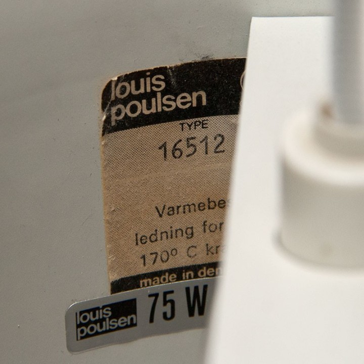 Eila & John Meiling set van 2 vintage lampen voor Louis Poulsen