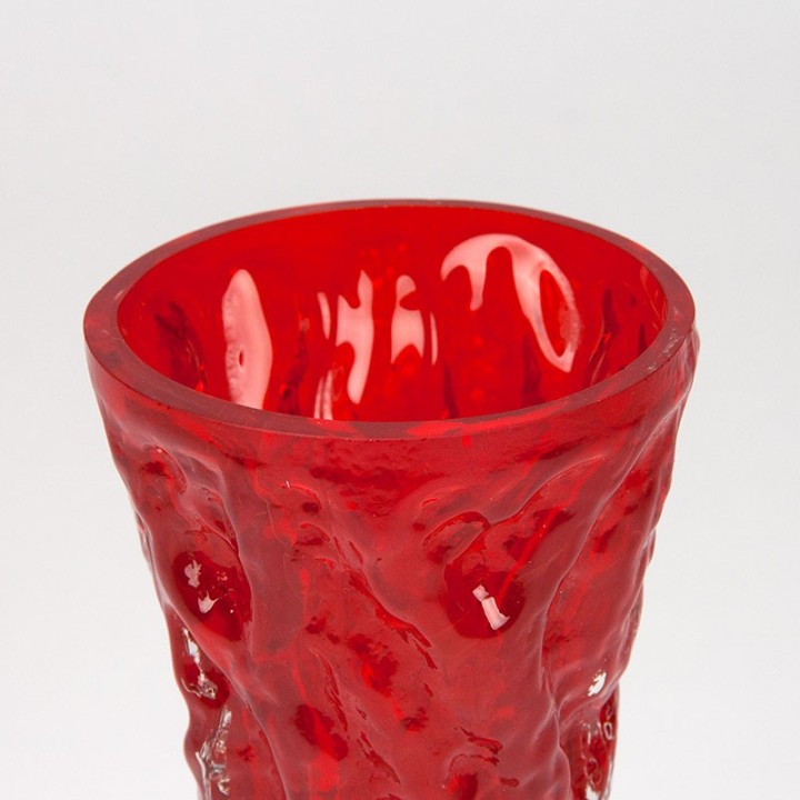 Groot model Ingrid Glas bark-serie vintage vaas