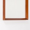 Mid-Century Danish vintage mirror with small brass detail