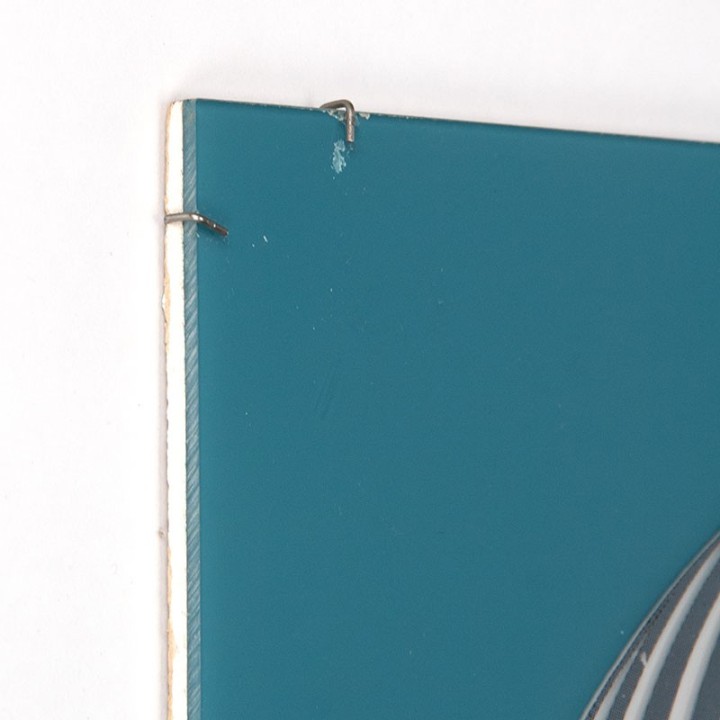 Cor Van Velsen Mid-Century screen print on plexiglass