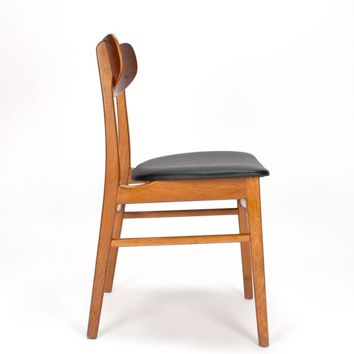 Danish Mid-Century Vintage Dining Chair with Teak Wood