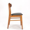 Danish Mid-Century Vintage Dining Chair with Teak Wood
