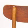 Danish Mid-Century Vintage Dining Chair with Teak Wood