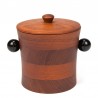 Small model Danish vintage ice bucket in teak