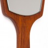 Mid-Century Danish Vintage Teak Hand Mirror