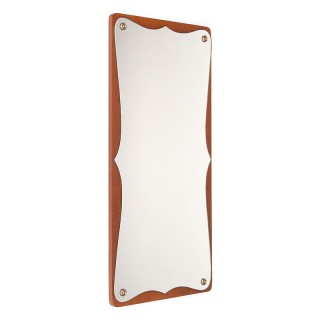 Aarhus Danish vintage mirror with a special shape