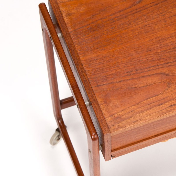 BR Gelsted vintage Danish sewing table in teak