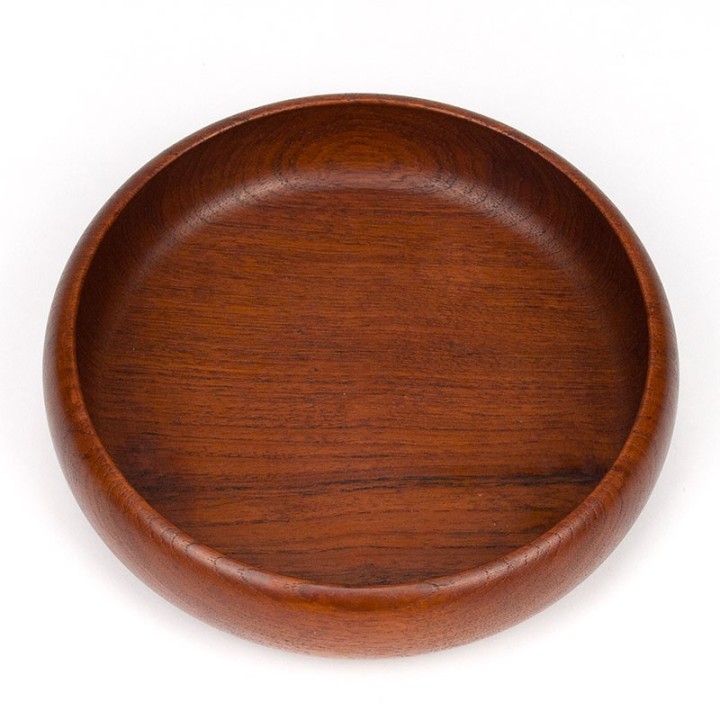 Danish vintage Mid-Century teak serving dish